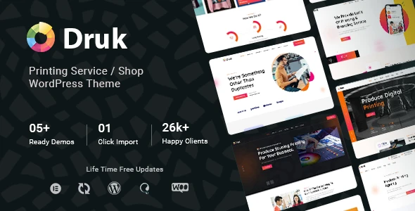 Druk – Printing Service WordPress Theme